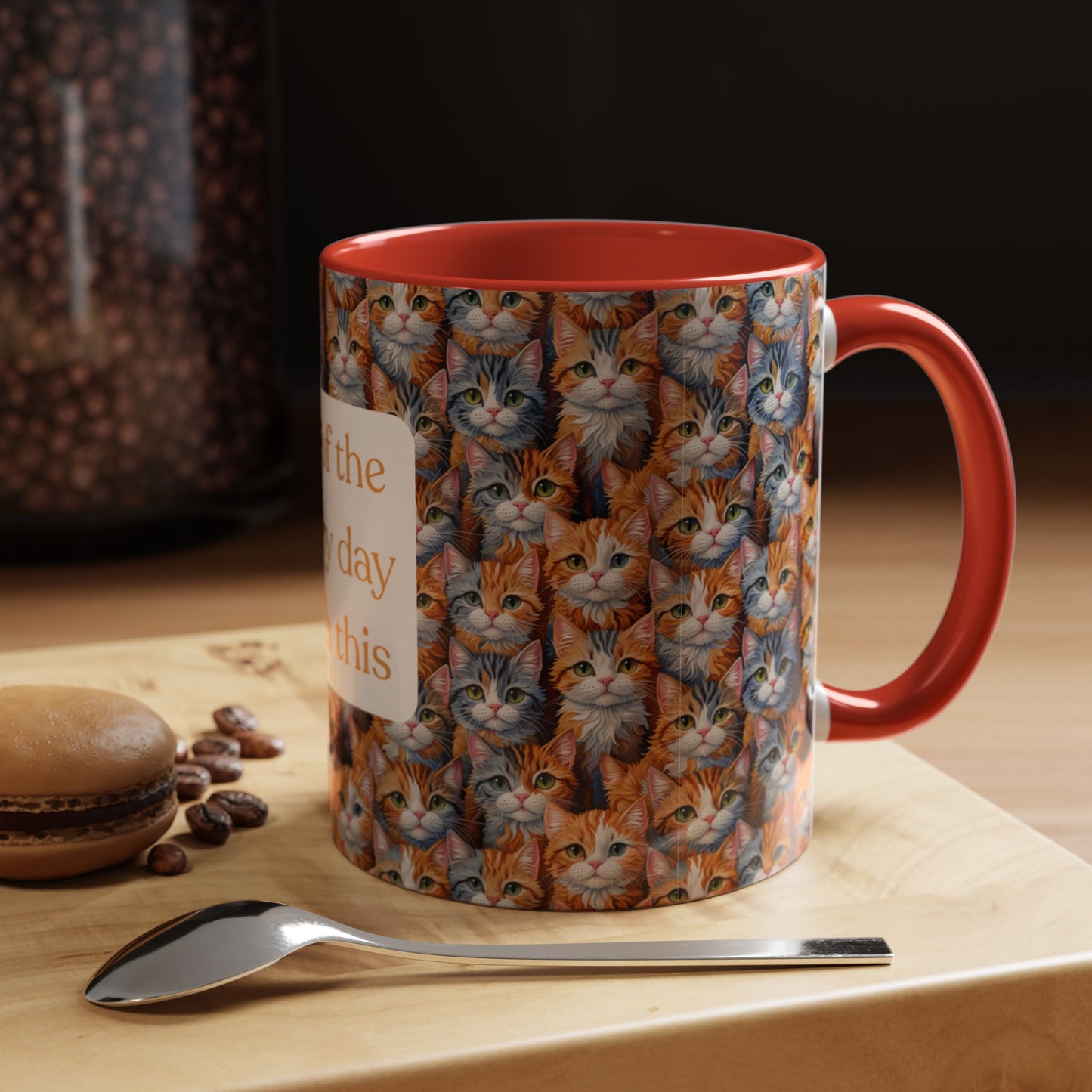 I've Got A Case Of The Mondays... Everyday Is Caturday With This Coffee Mug (11oz