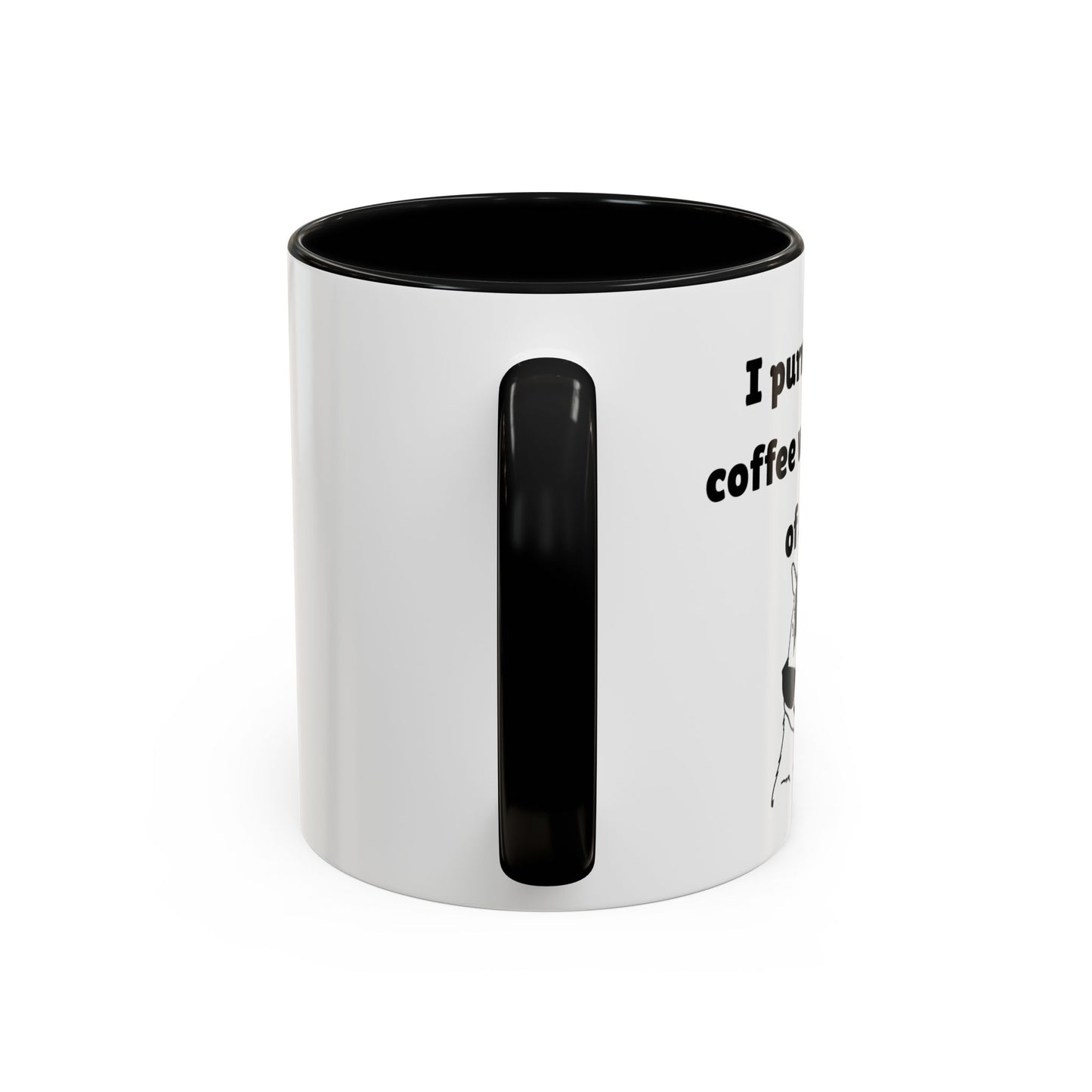 Funny Purr-ferr Accent Coffee Mug