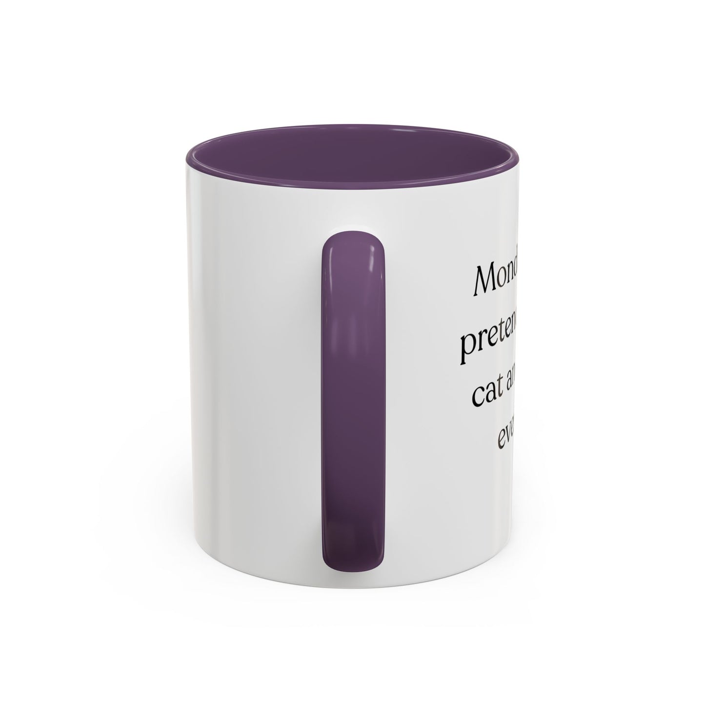 Funny Mondays Accent Coffee Mug