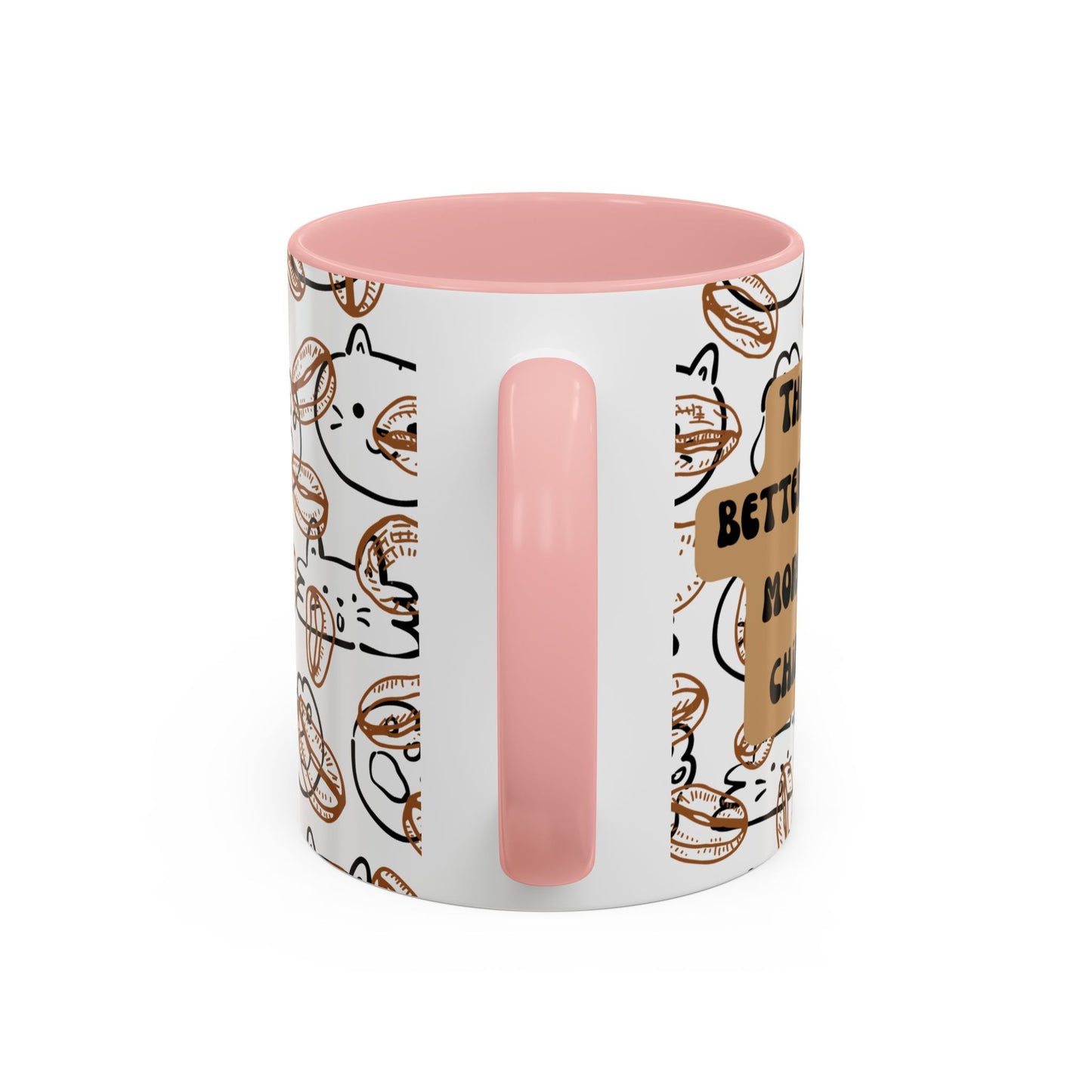 Funny Cat Accent Coffee Mug (11oz)