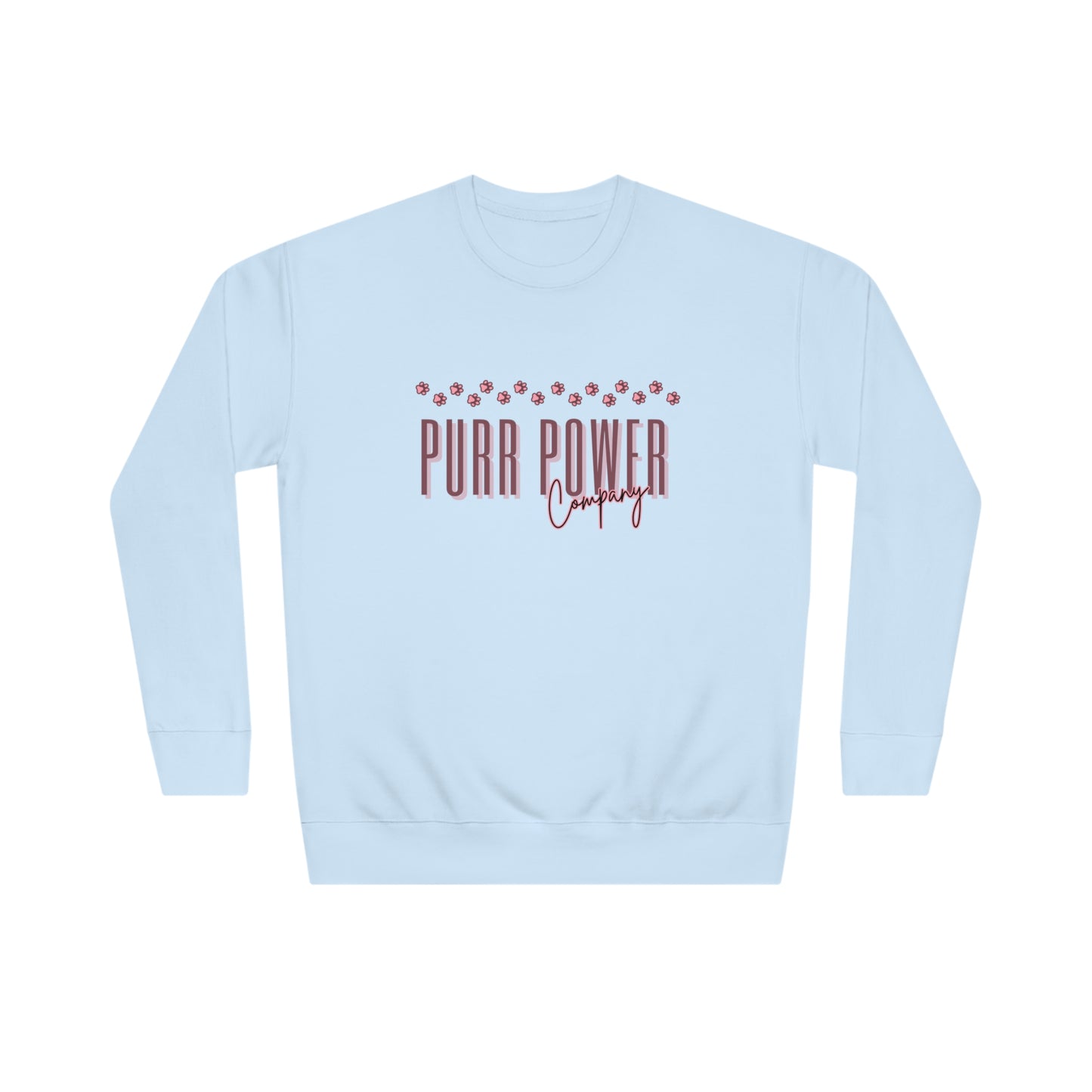 Pink Logo Unisex Crew Sweatshirt