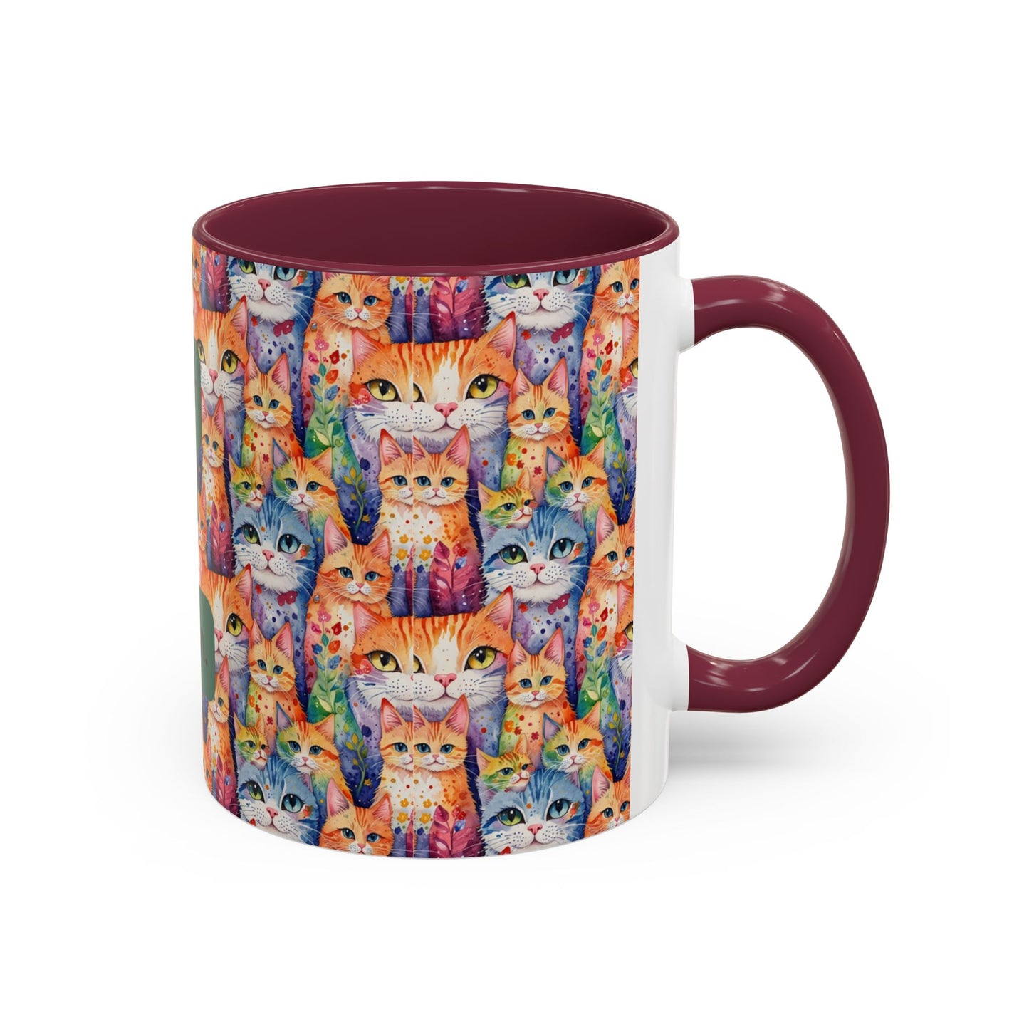 I'm Not A Regular Cat.. I'm A Cool Cat With A Caffine Addiction Colorful Mugs (11oz)