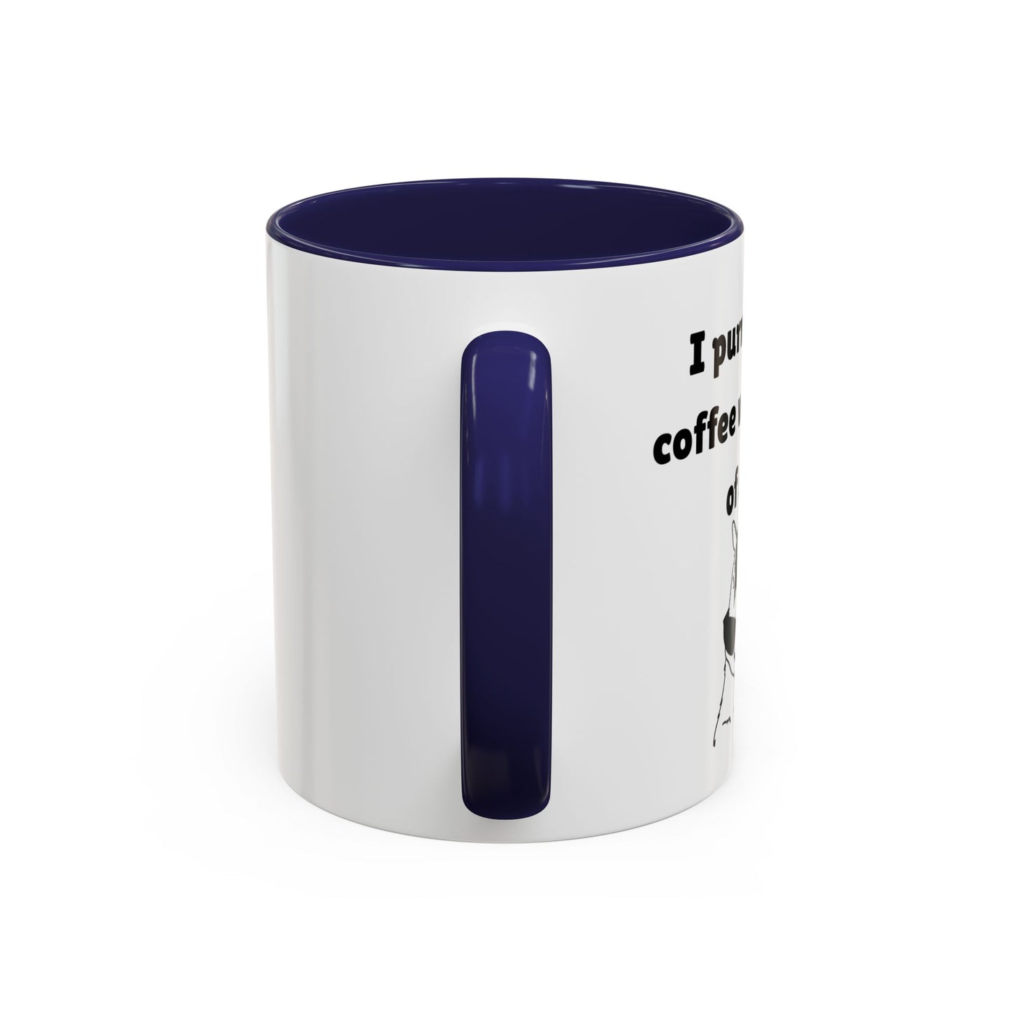Funny Purr-ferr Accent Coffee Mug