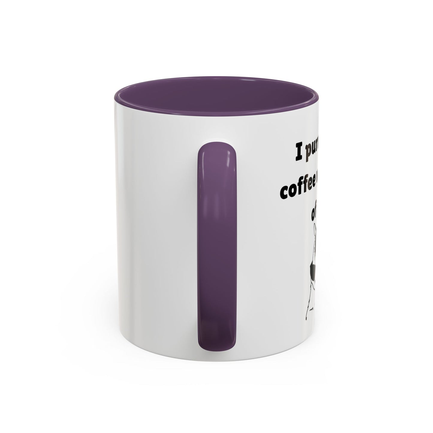 Funny Purr-ferr Accent Coffee Mug