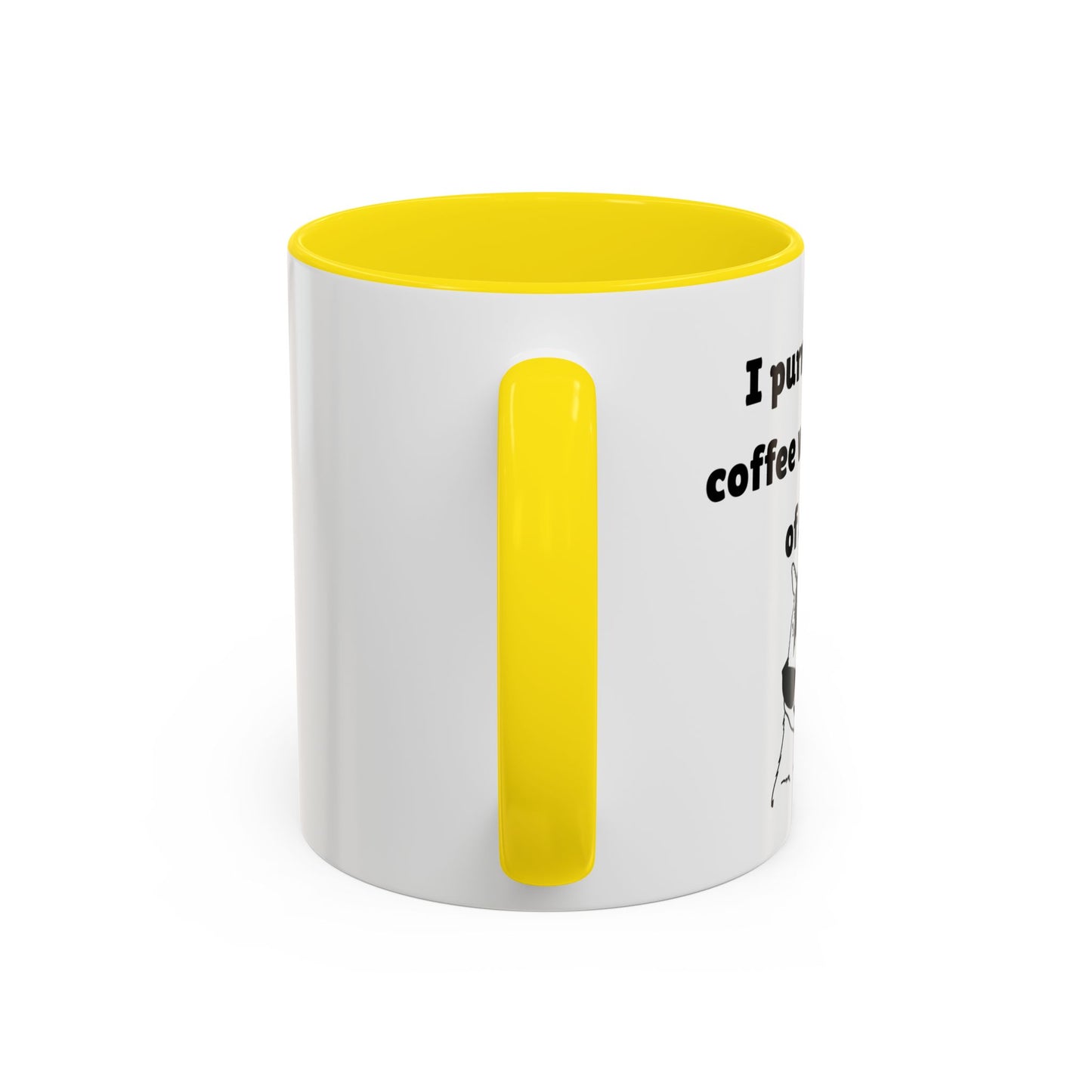 Funny Purr-ferr Accent Coffee Mug