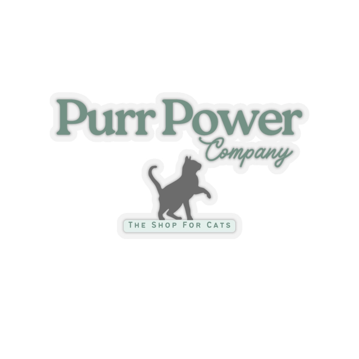 Purr Power Stickers