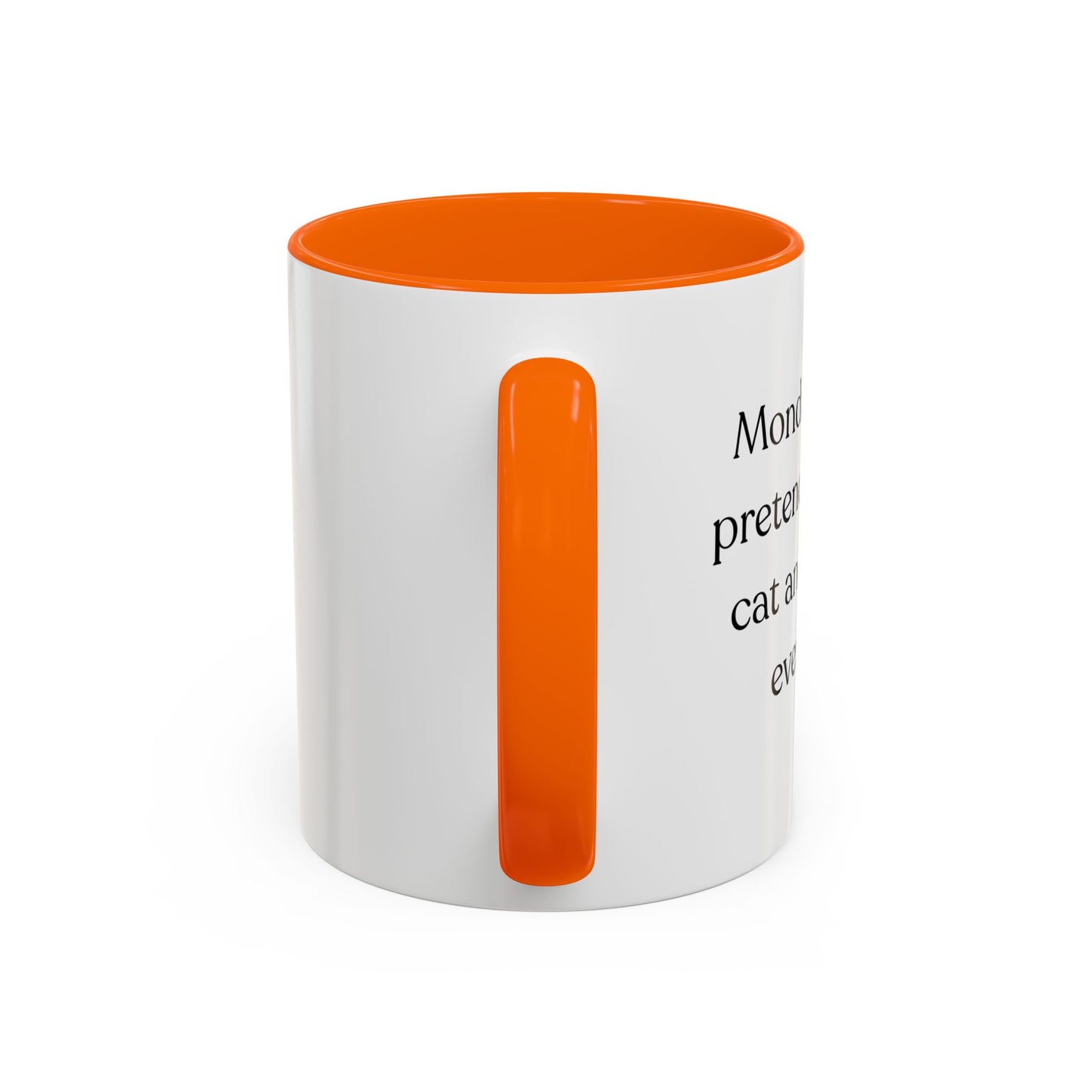 Funny Mondays Accent Coffee Mug