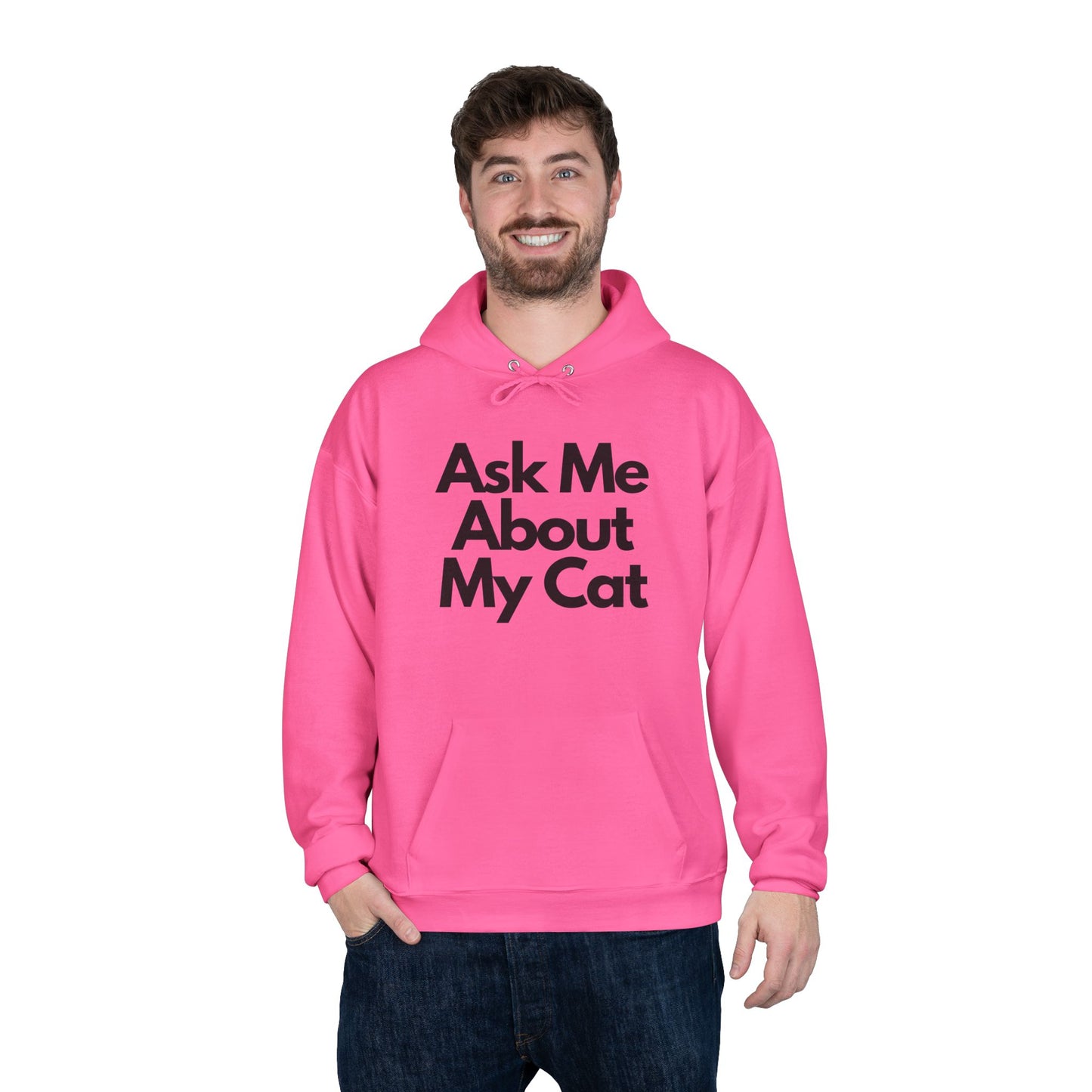 Ask Me About My Cat Hoodie