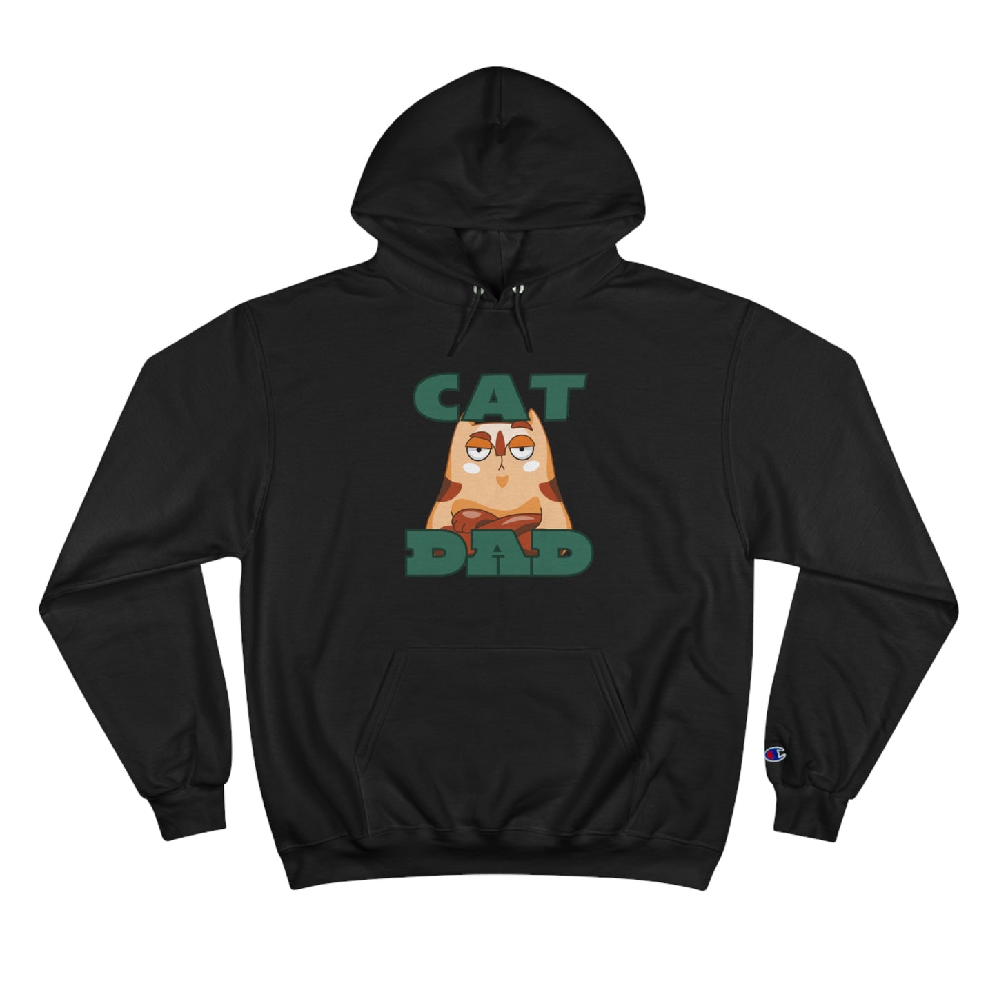 Cat Dad Champion Hoodie