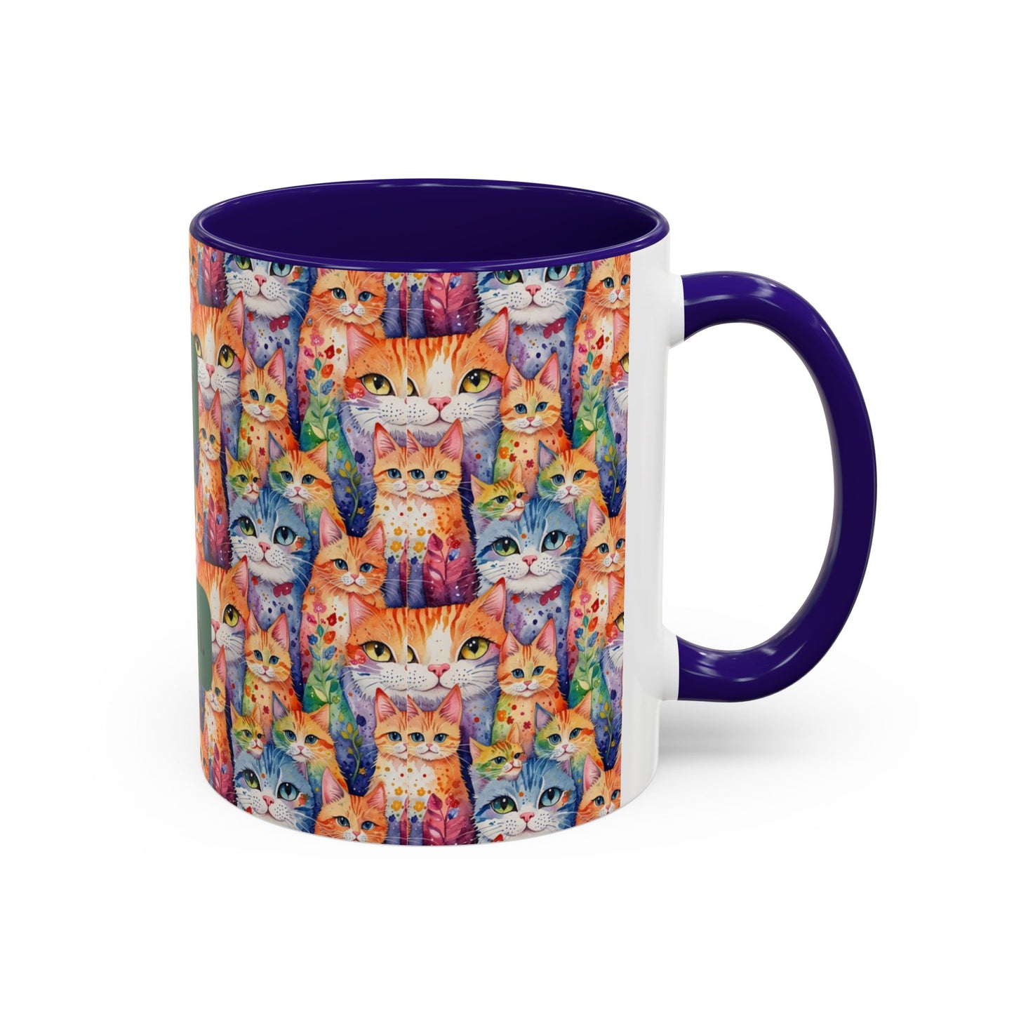 I'm Not A Regular Cat.. I'm A Cool Cat With A Caffine Addiction Colorful Mugs (11oz)