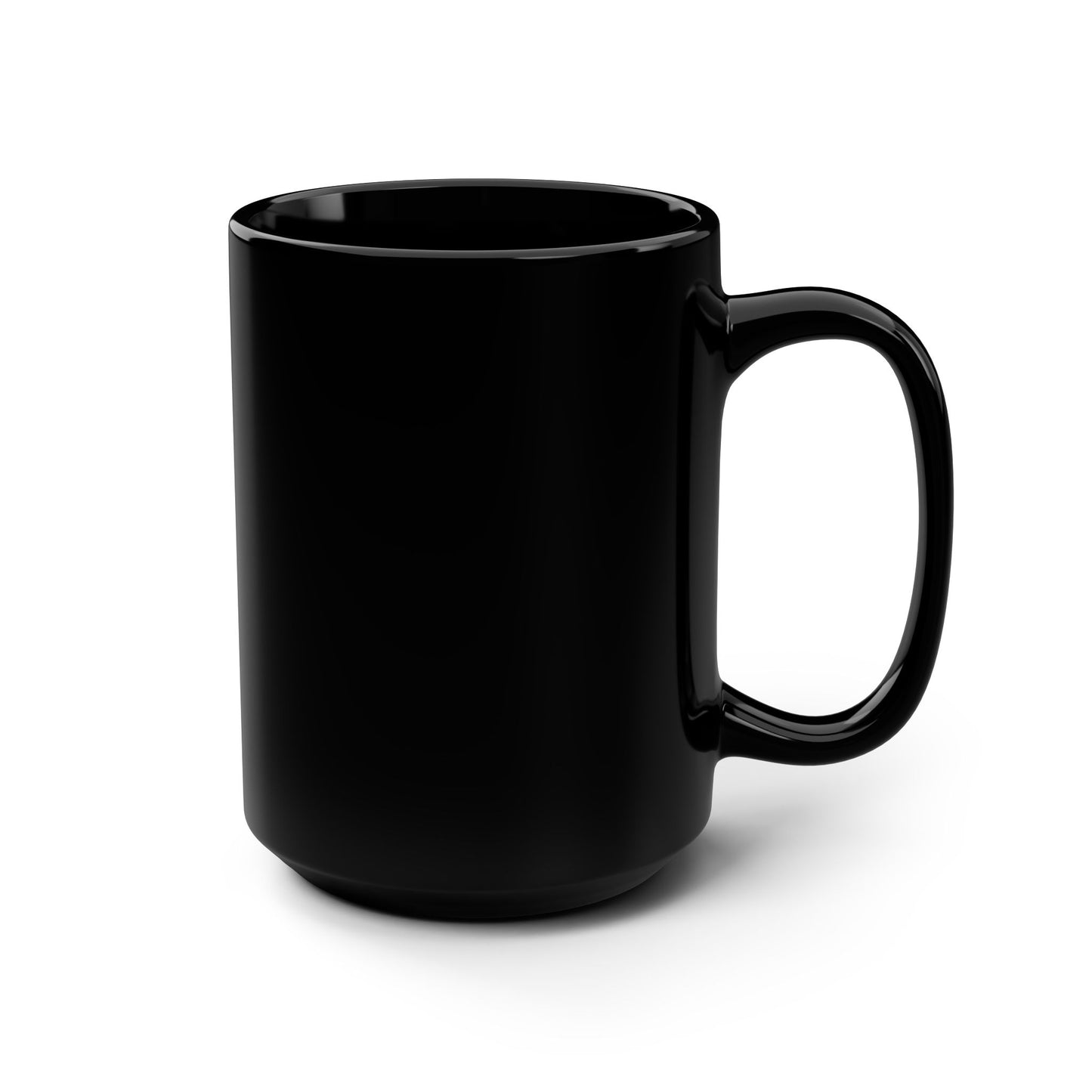 I'm Not Lazy Black Mug, 15oz