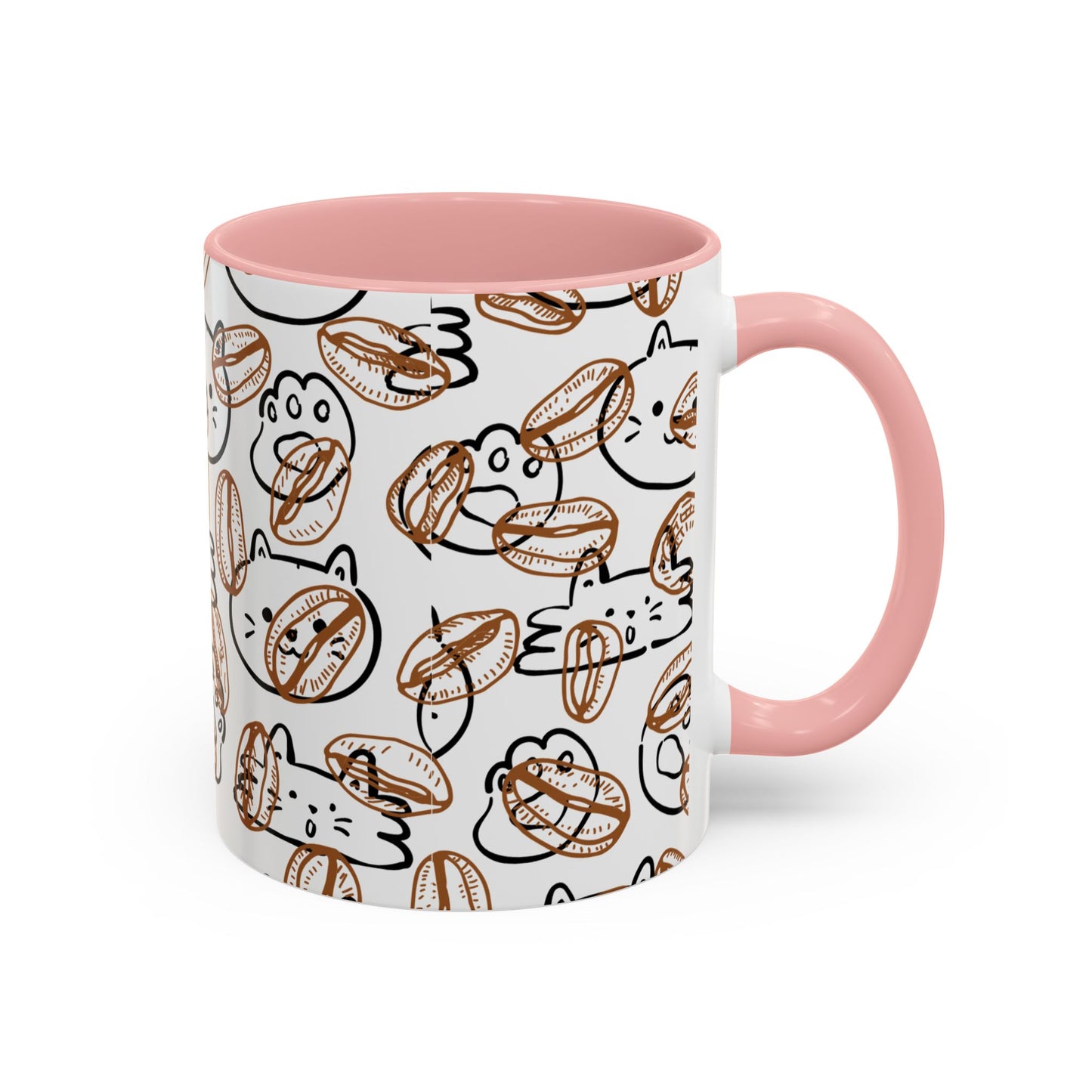 Funny Cat Accent Coffee Mug (11oz)