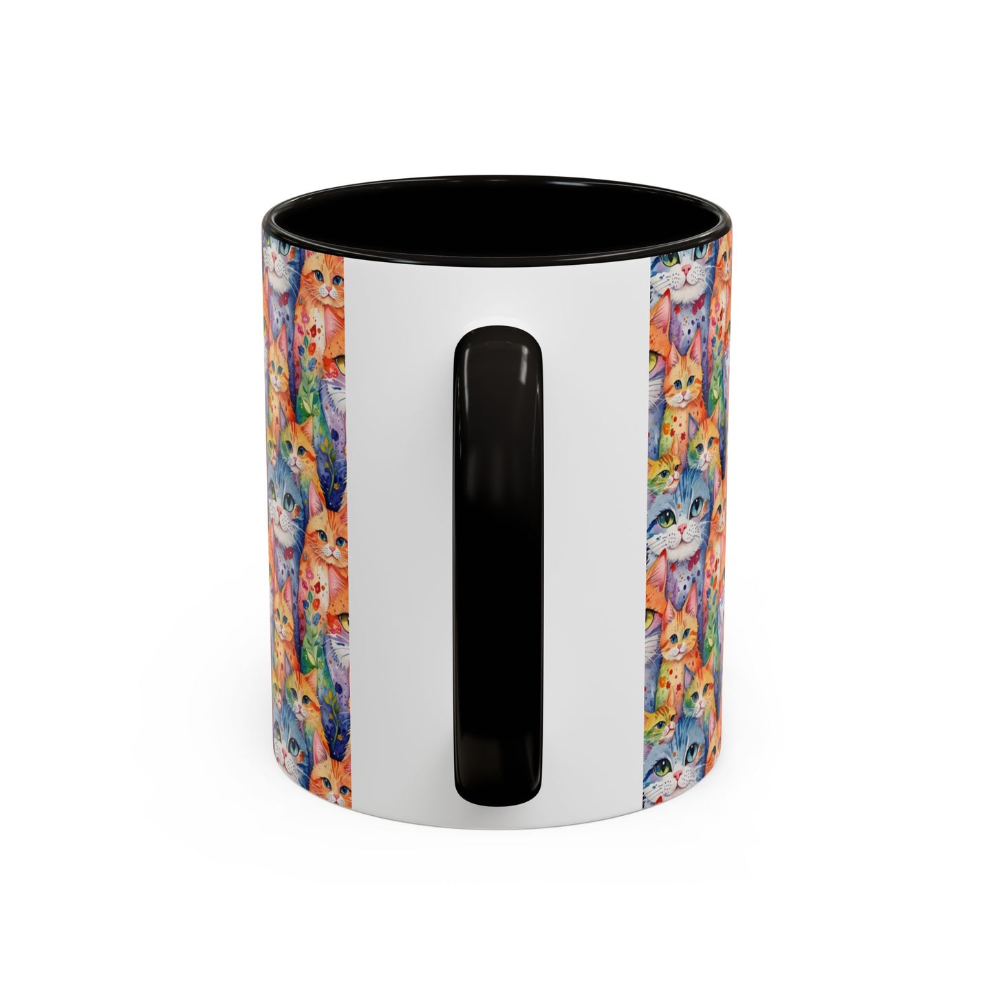 I'm Not A Regular Cat.. I'm A Cool Cat With A Caffine Addiction Colorful Mugs (11oz)