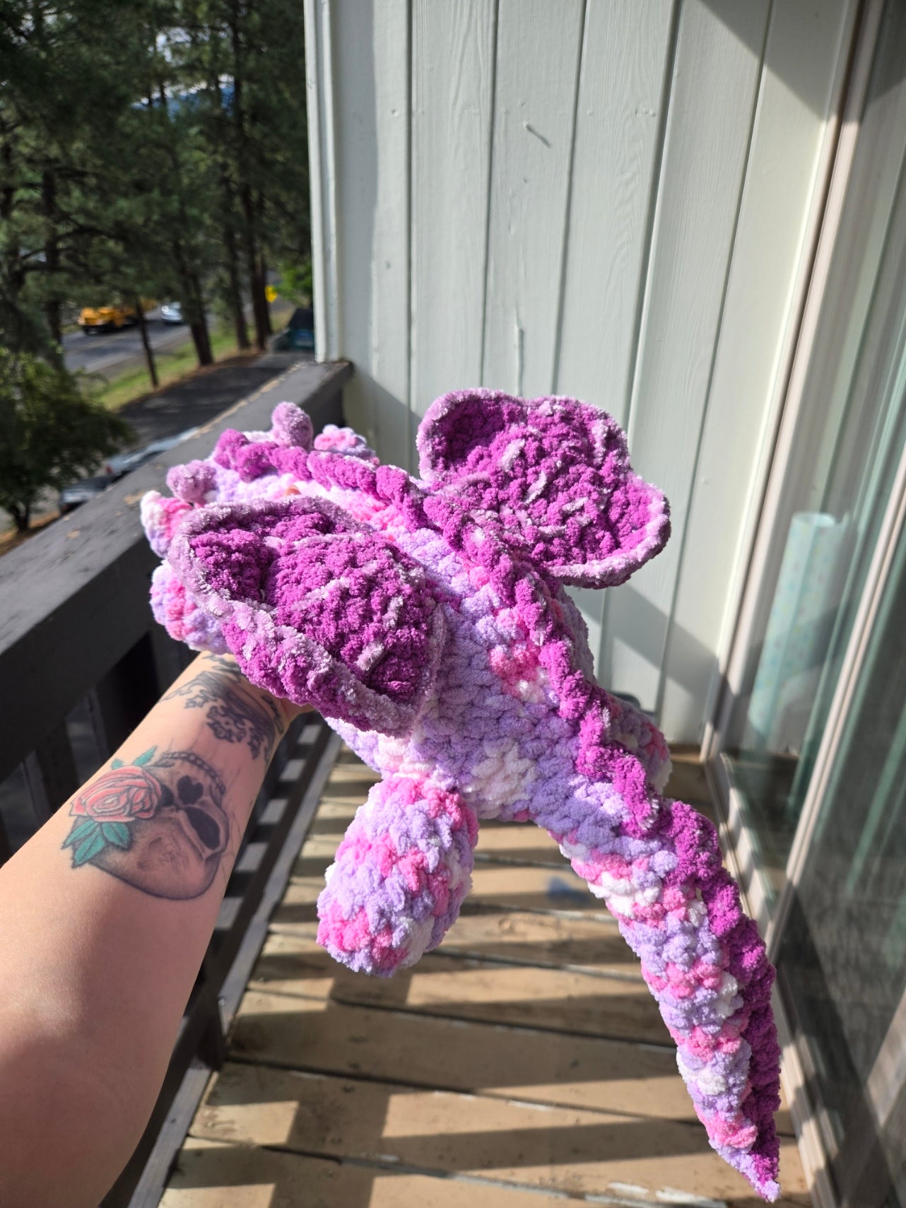 Pretty In Pink Lazy Dragon