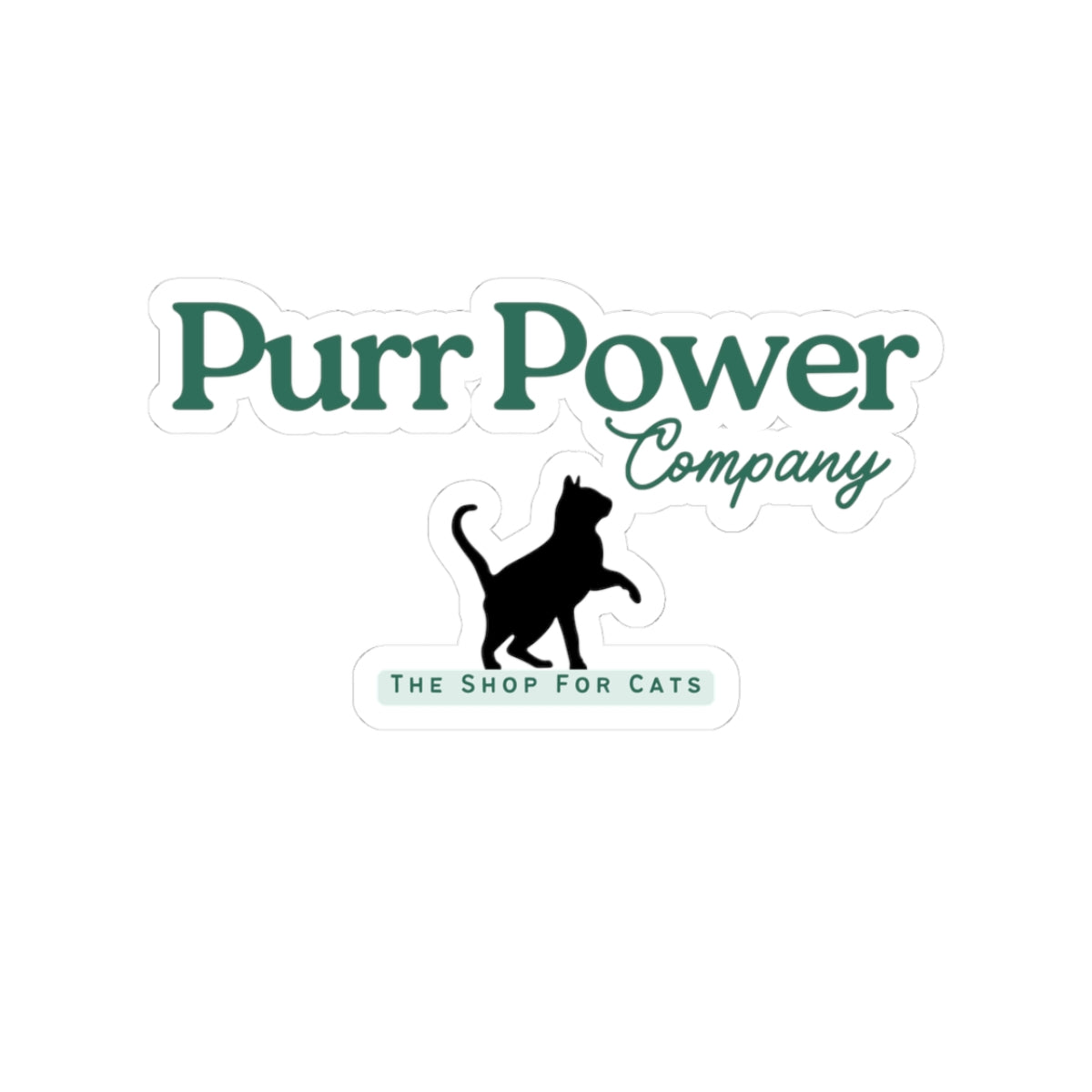 Purr Power Stickers