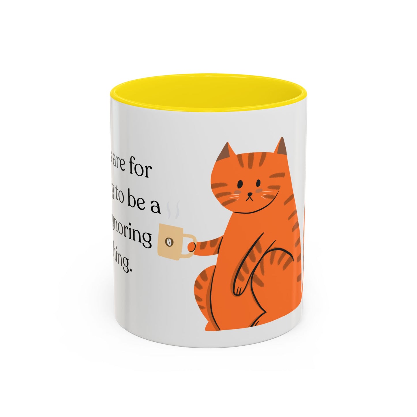 Funny Mondays Accent Coffee Mug