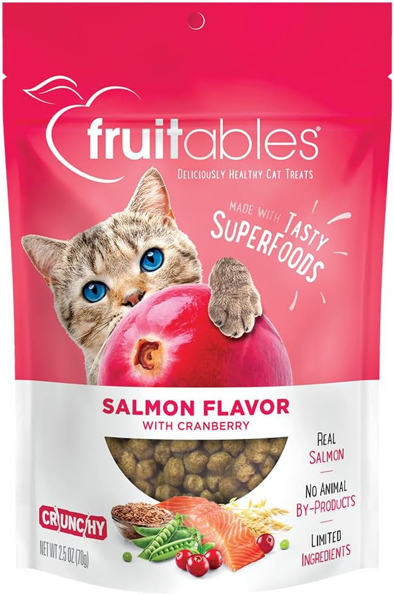 Cat Crunchy Treats made with salmon