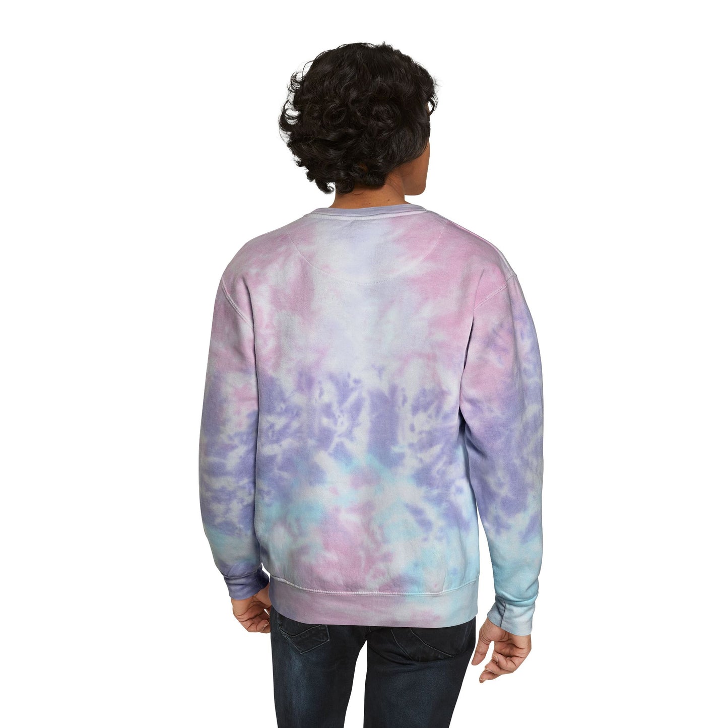ASK ME ABOUT MY CAT Tie-Dye Sweatshirt
