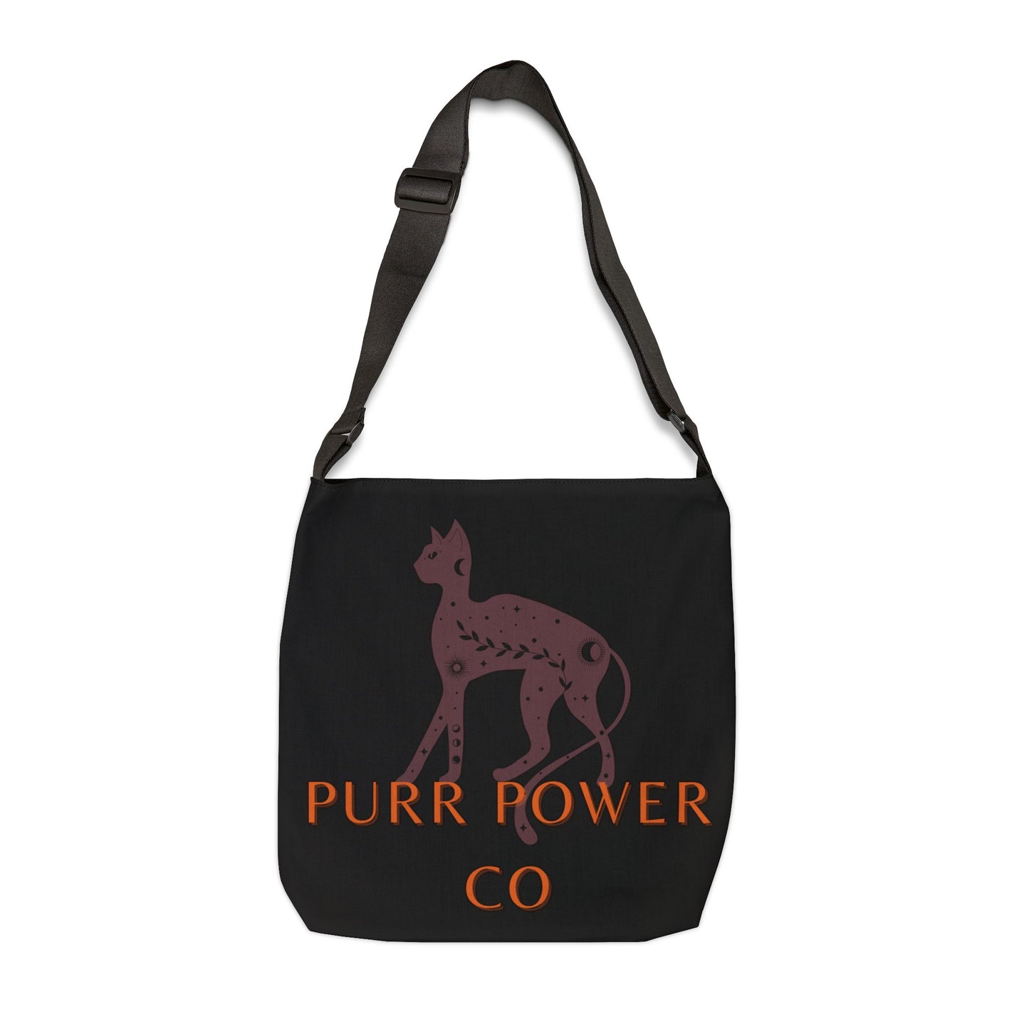 Orange & Brown Logo Tote Bag