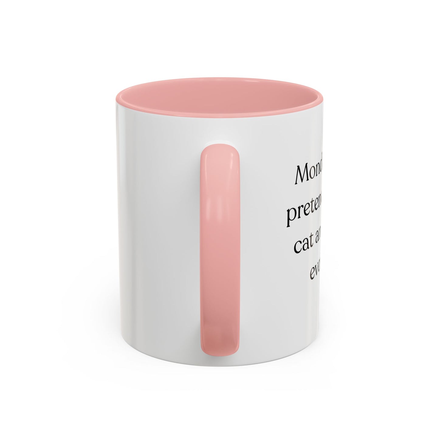 Funny Mondays Accent Coffee Mug