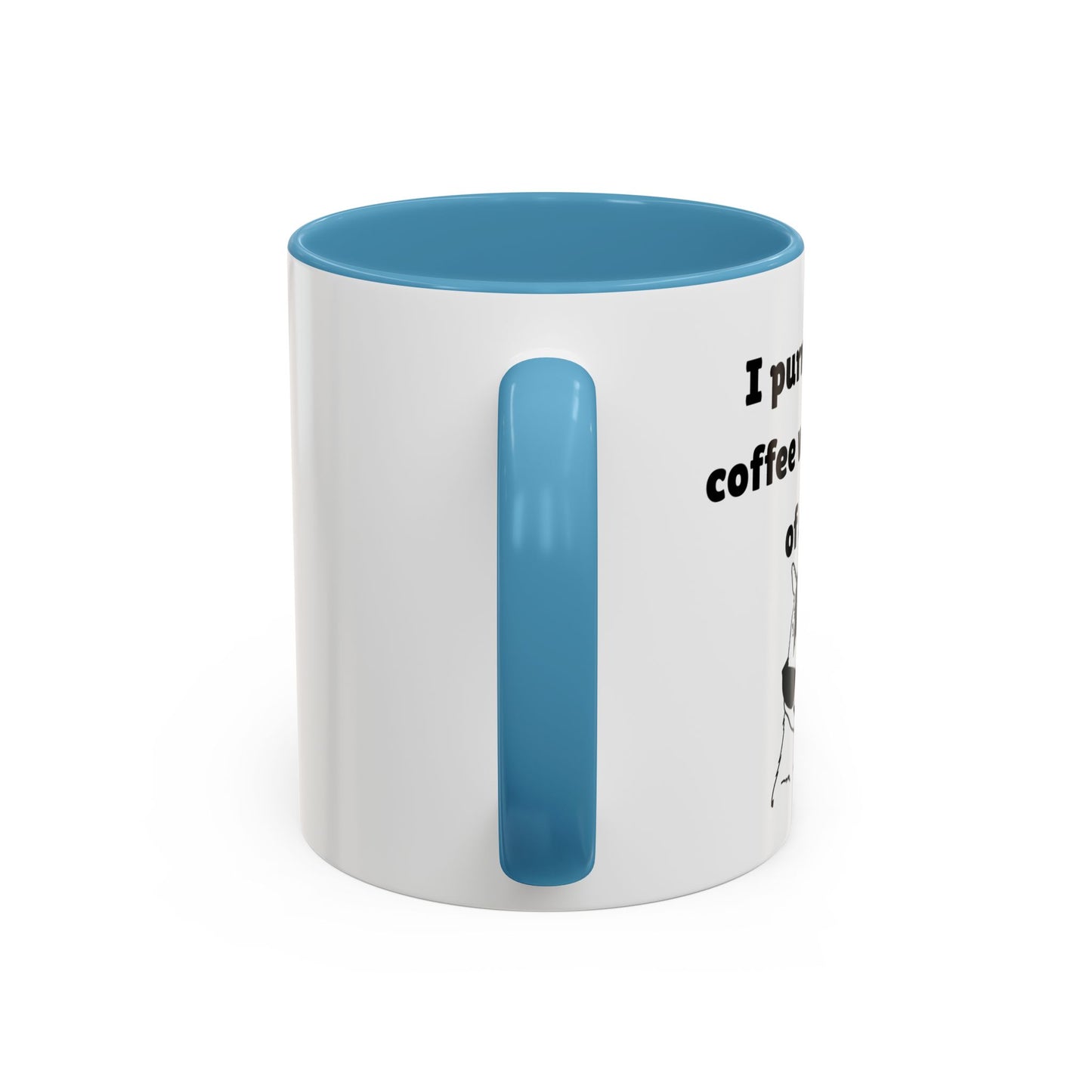 Funny Purr-ferr Accent Coffee Mug