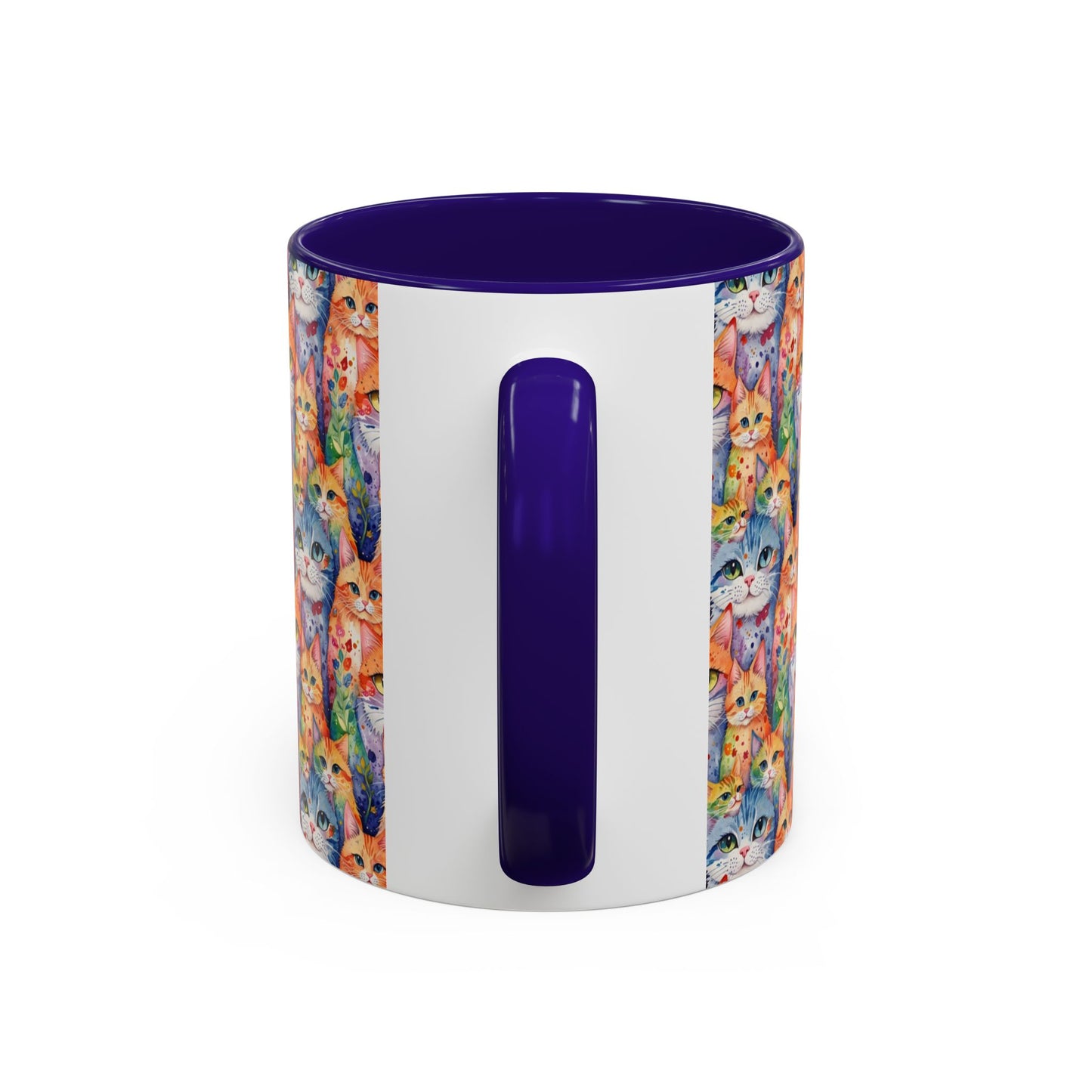 I'm Not A Regular Cat.. I'm A Cool Cat With A Caffine Addiction Colorful Mugs (11oz)