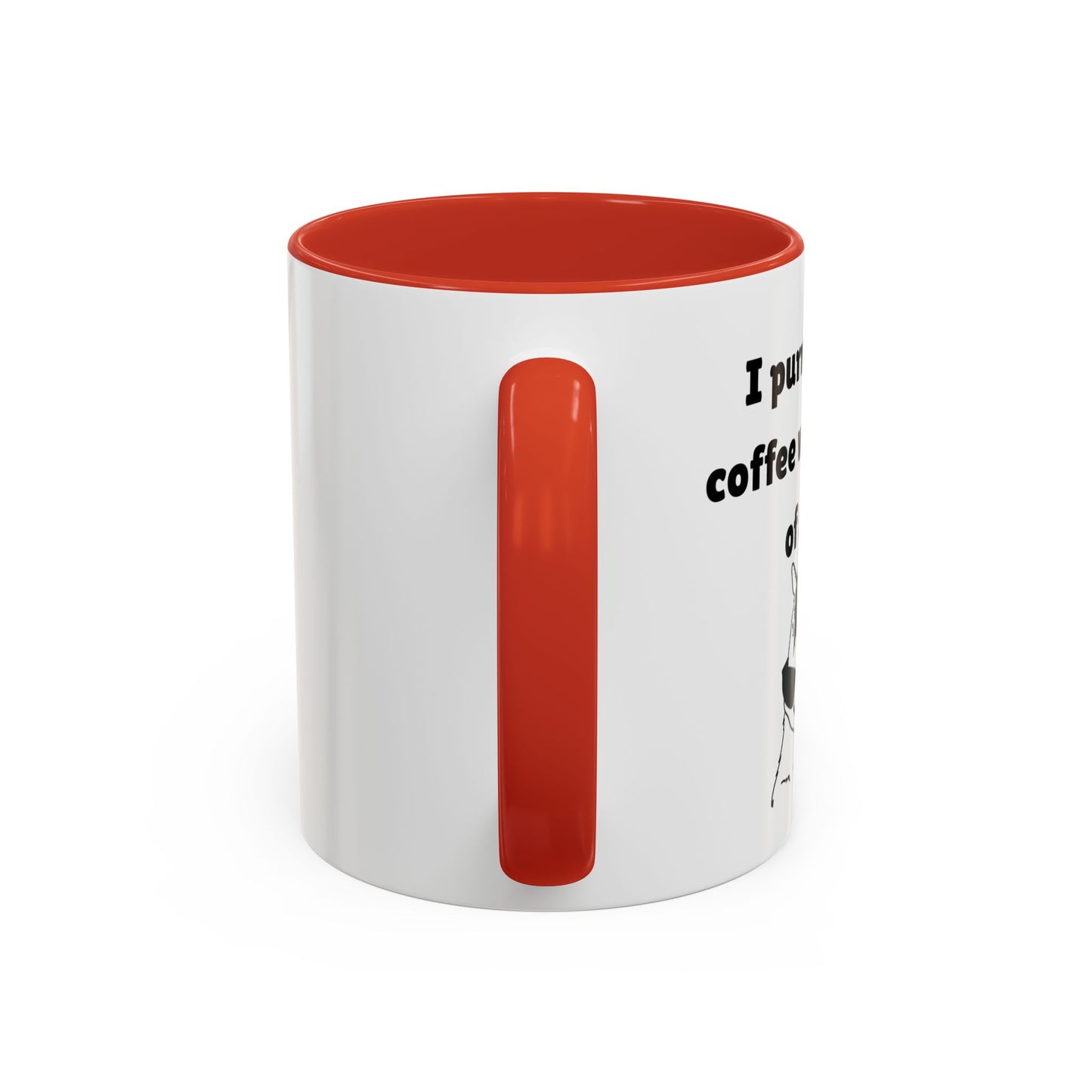Funny Purr-ferr Accent Coffee Mug