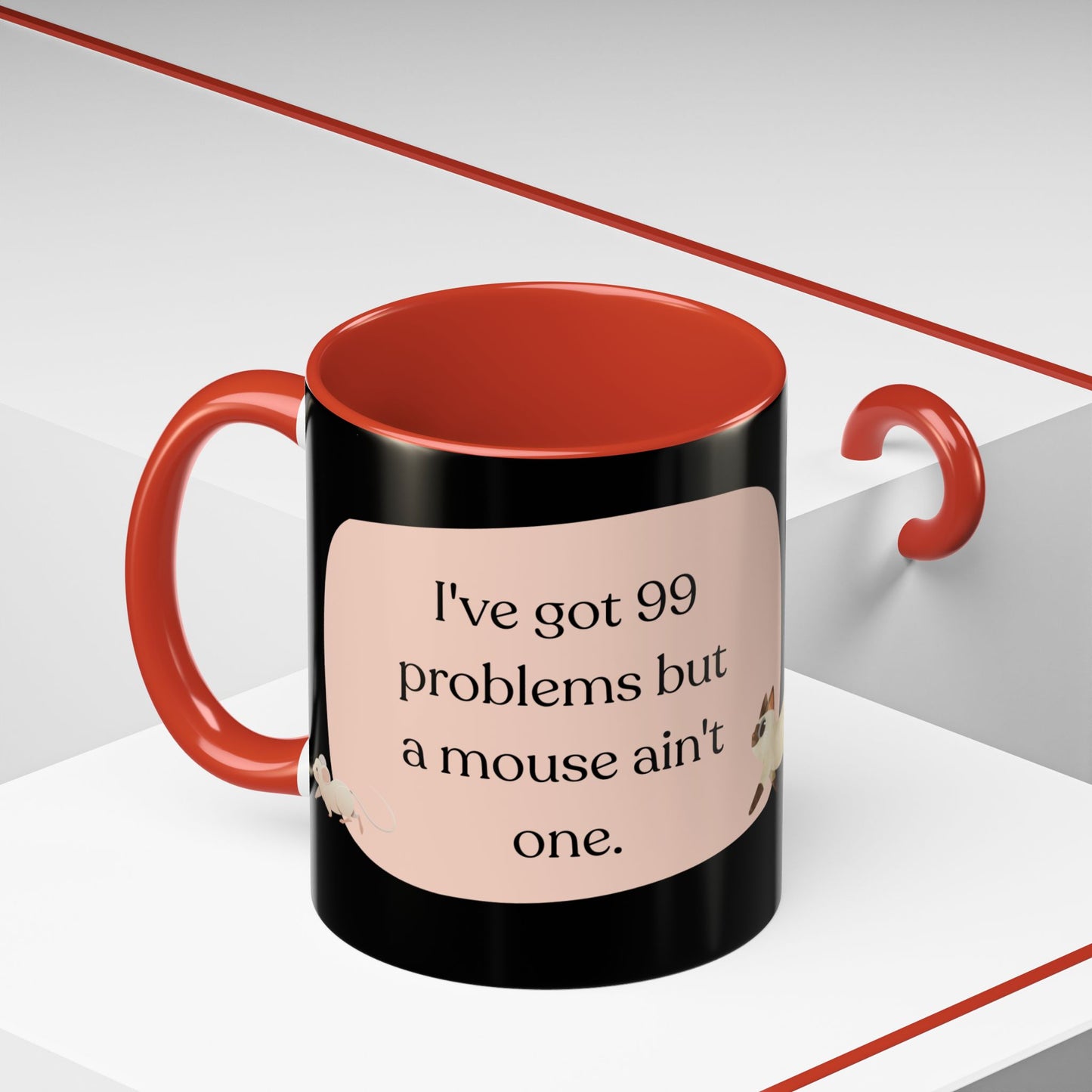 I've Got 99 Problems Accent Coffee Mug (11, 15oz)