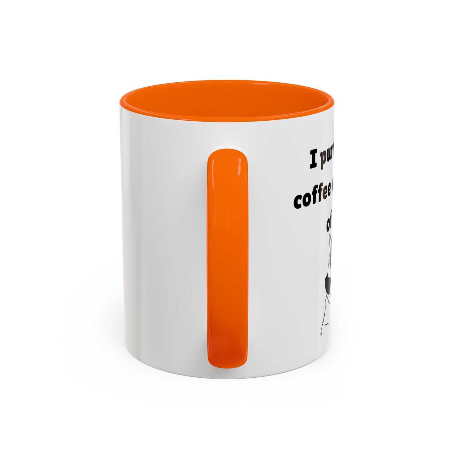 Funny Purr-ferr Accent Coffee Mug