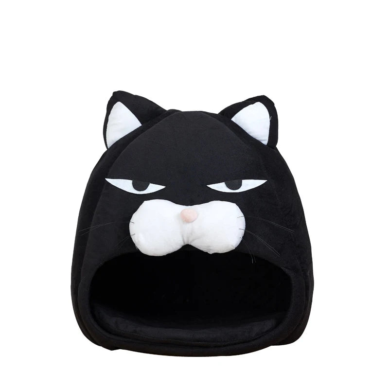 Foldable Cat House With Cushion