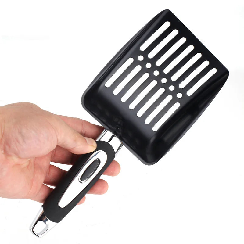 Cat Litter Scoop Metal Long Handle Litter Scooper