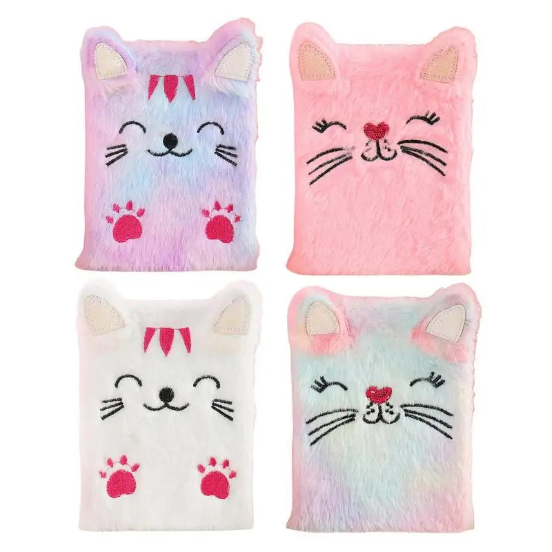 Cartoon Children's Plush Notebook