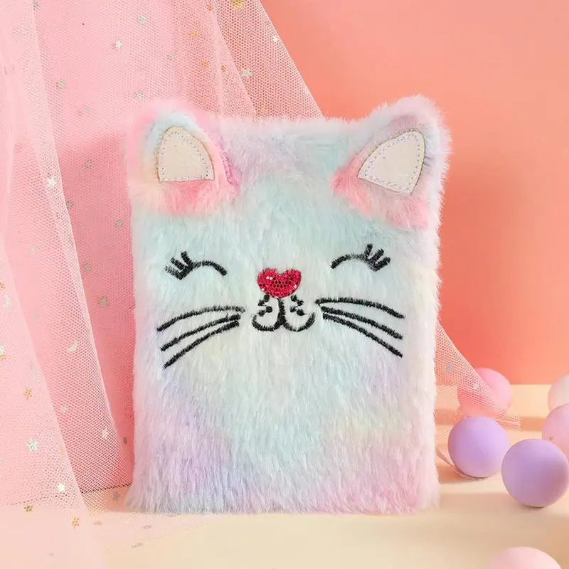 Cartoon Children's Plush Notebook