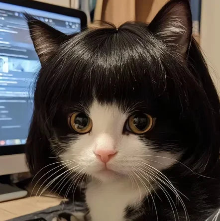 Pet Wig Dog And Cat Spoof Wig
