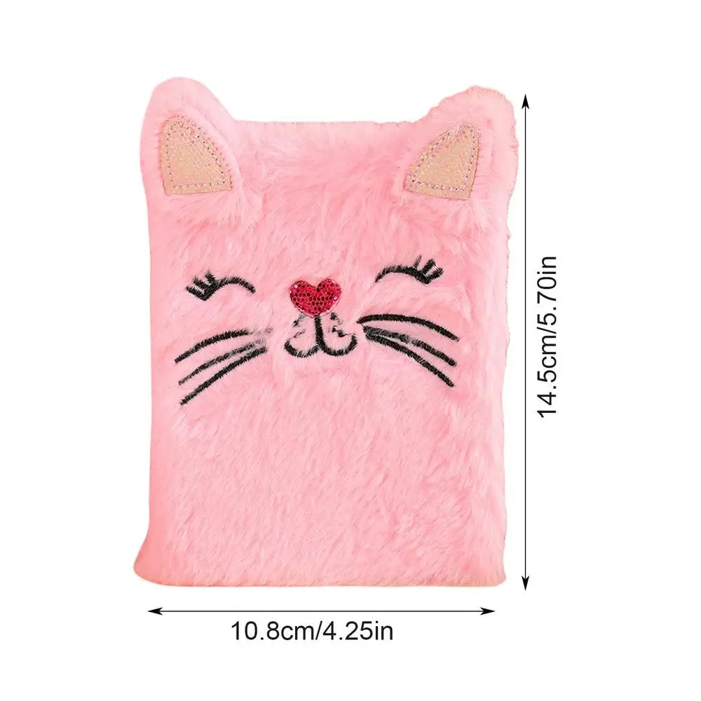 Cartoon Children's Plush Notebook