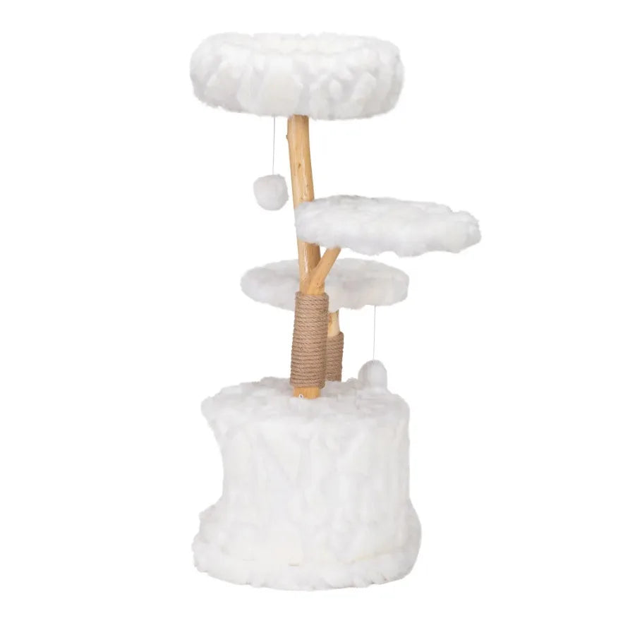Indoor Cat Tree: A Luxe Kitten Gift!