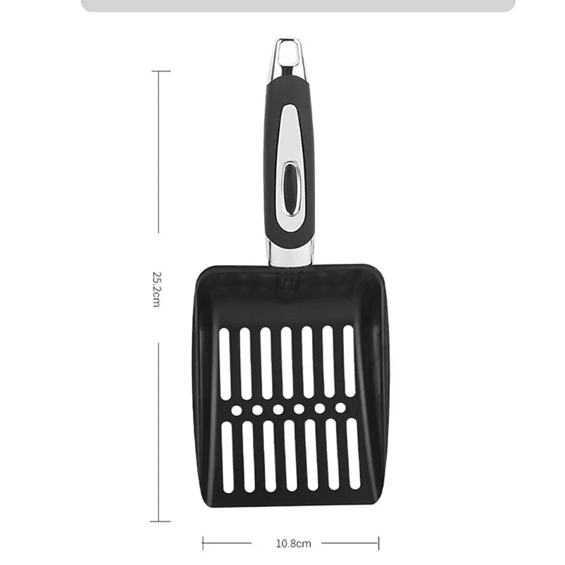 Cat Litter Scoop Metal Long Handle Litter Scooper
