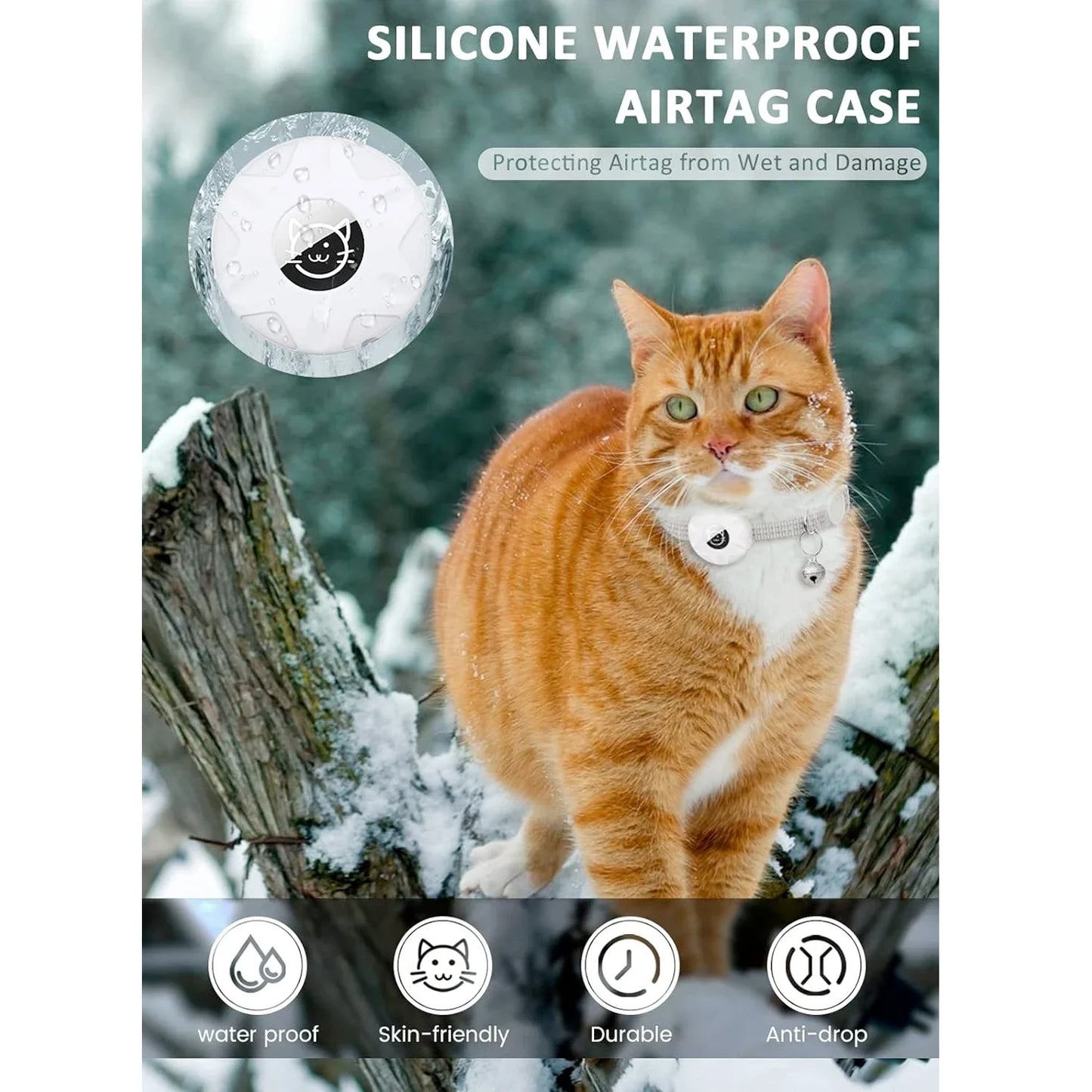 AirTag Cat Collar (Holder Only)