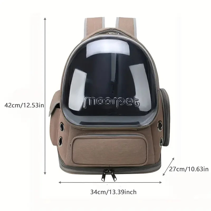 Transparent Pet Carrier Bag Outdoor Travel Backpack for Cats