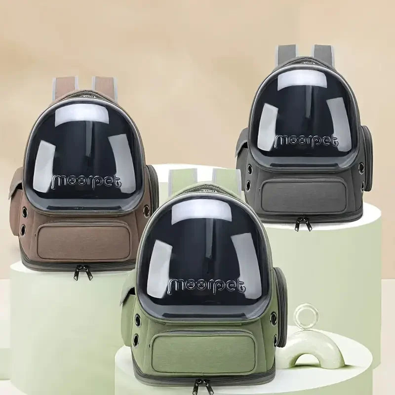 Transparent Pet Carrier Bag Outdoor Travel Backpack for Cats