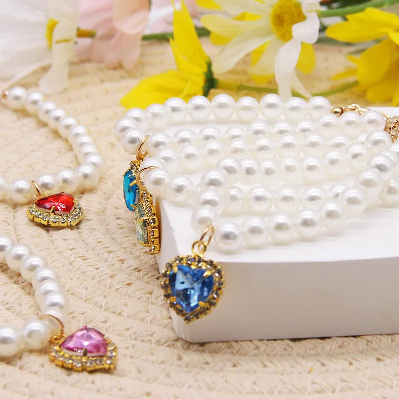 Pearl Cat Collar