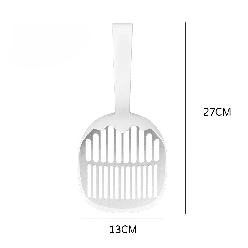 Creative Ice Cream Pet Cat Litter Shovel Set with Storage Bucket