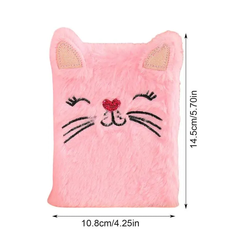 Cartoon Children's Plush Notebook