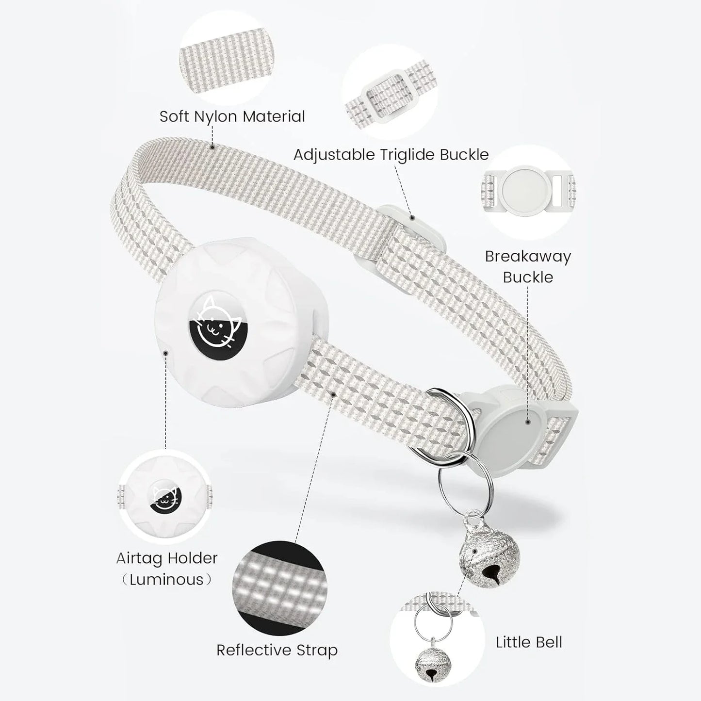 AirTag Cat Collar (Holder Only)
