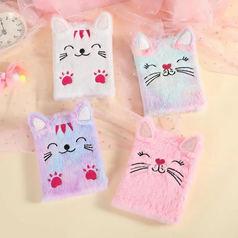 Cartoon Children's Plush Notebook