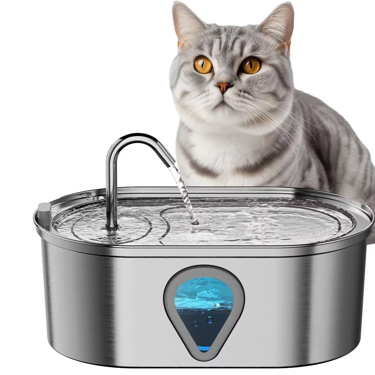 3.5L large capacity pet water dispenser automatic stainless steel