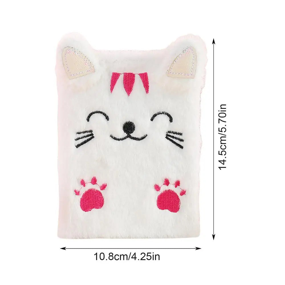 Cartoon Children's Plush Notebook