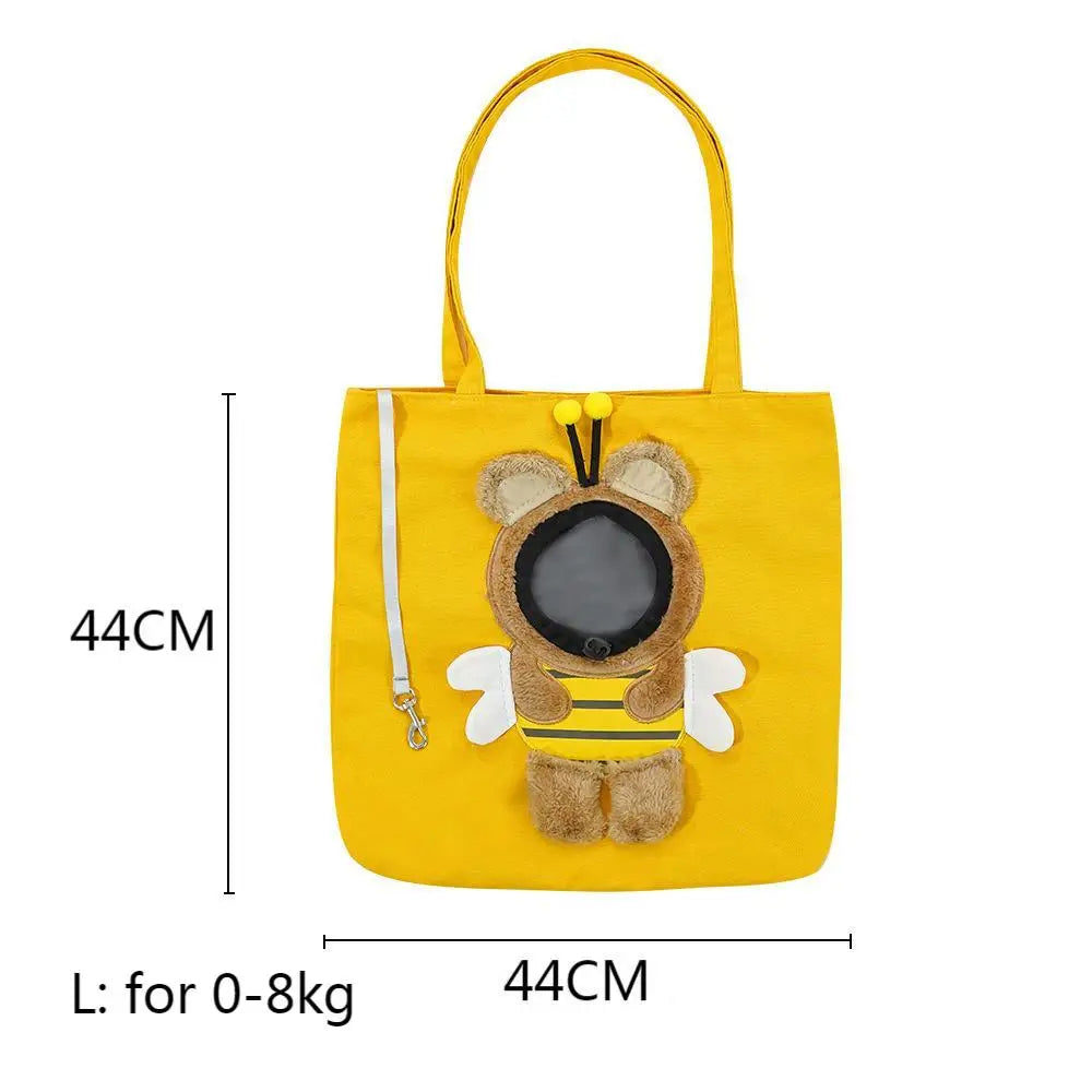 Cute Cat Canvas Shoulder Bag
