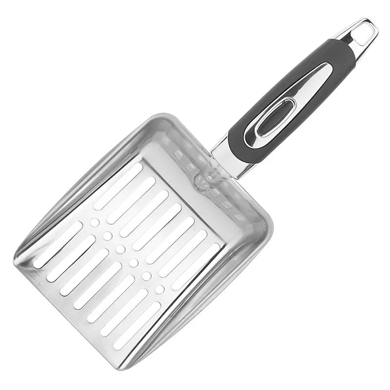 Cat Litter Scoop Metal Long Handle Litter Scooper