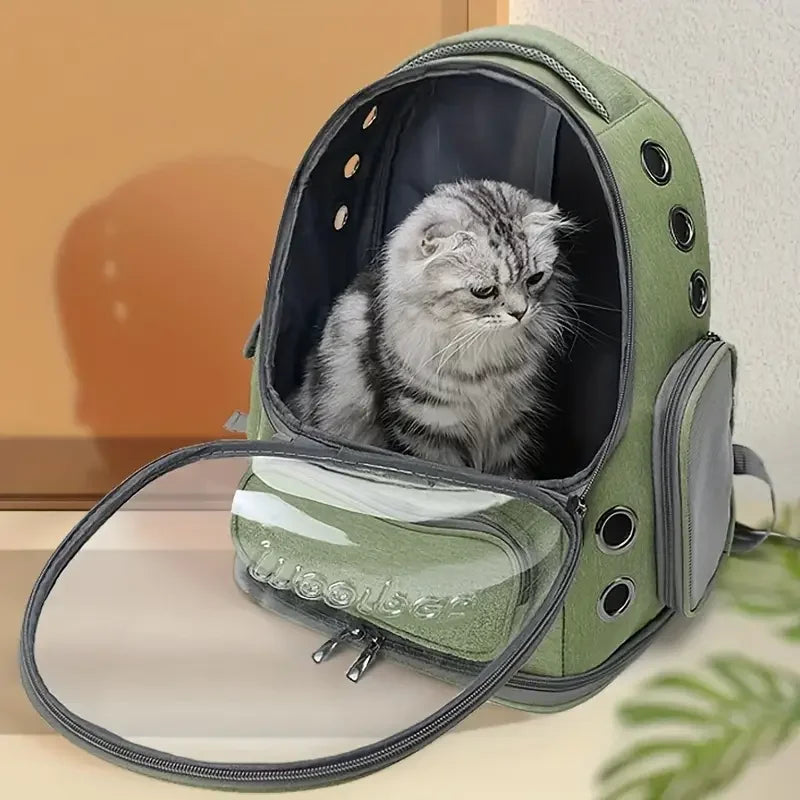 Transparent Pet Carrier Bag Outdoor Travel Backpack for Cats